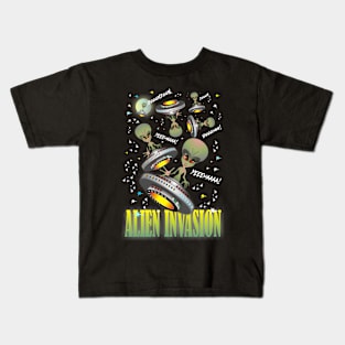 Alien Invasion Kids T-Shirt